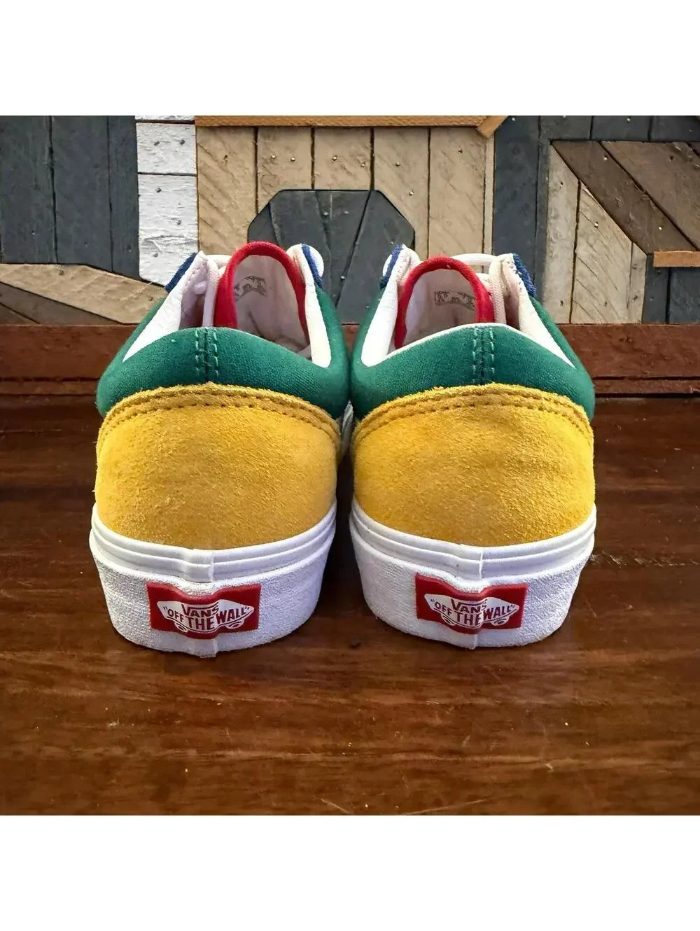 Vans Old Skool Yacht Club - Colorblock Suede/Canvas Sneakers Men 5.5 Women 7